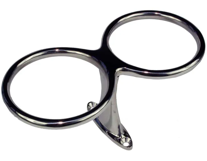 Hovedbilde Glass/Flaske koppholder 316, Dobbel toppmontert