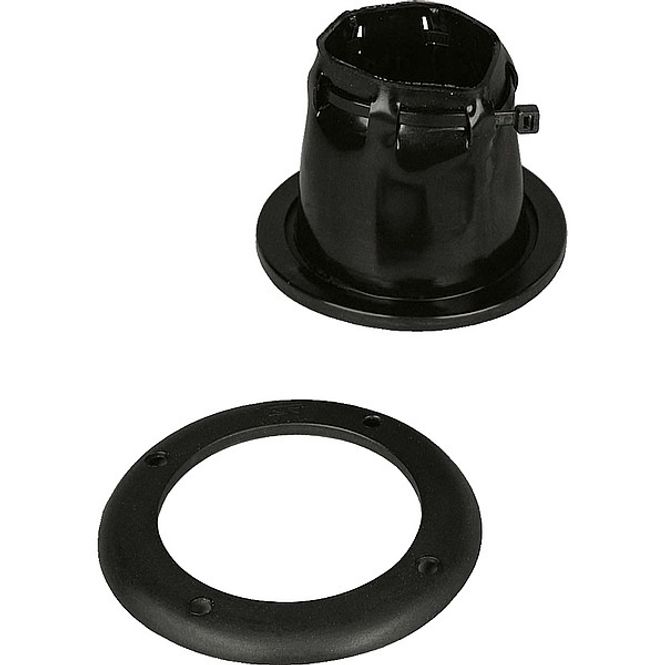 Hovedbilde Kabelgjennomføring m/strips sort 105 mm
