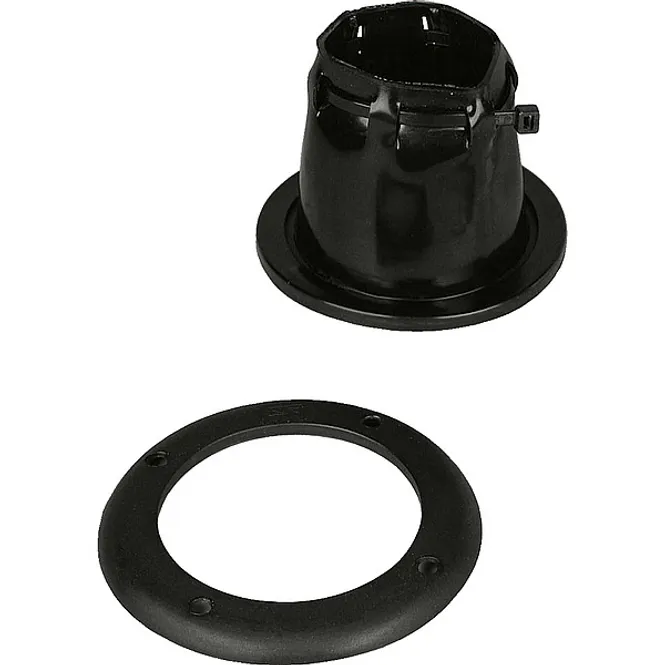 Hovedbilde Kabelgjennomføring m/strips sort 105 mm