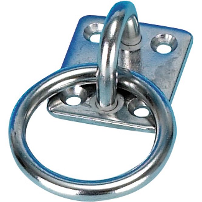 Hovedbilde Ringplate m/løs ring 316, 6 mm