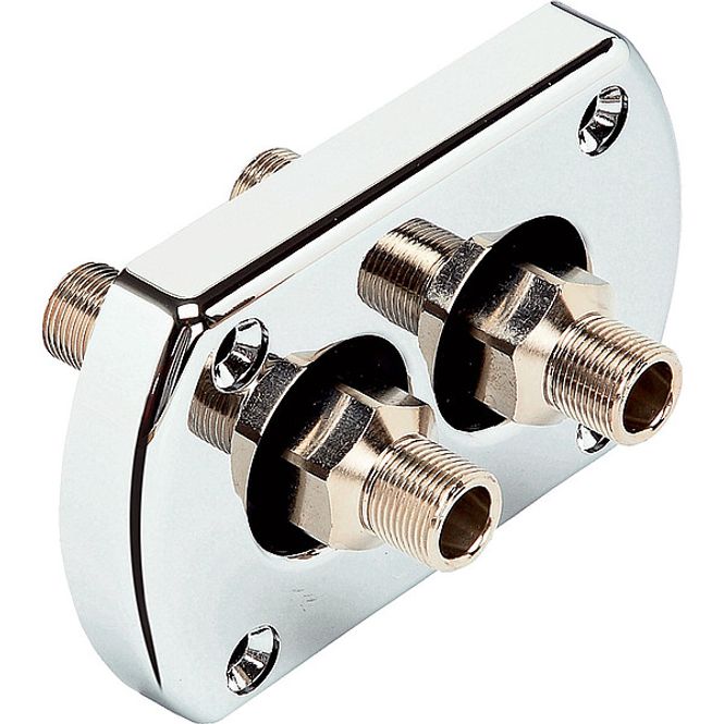Hovedbilde Ultraflex forbindelsesflens R9 krom