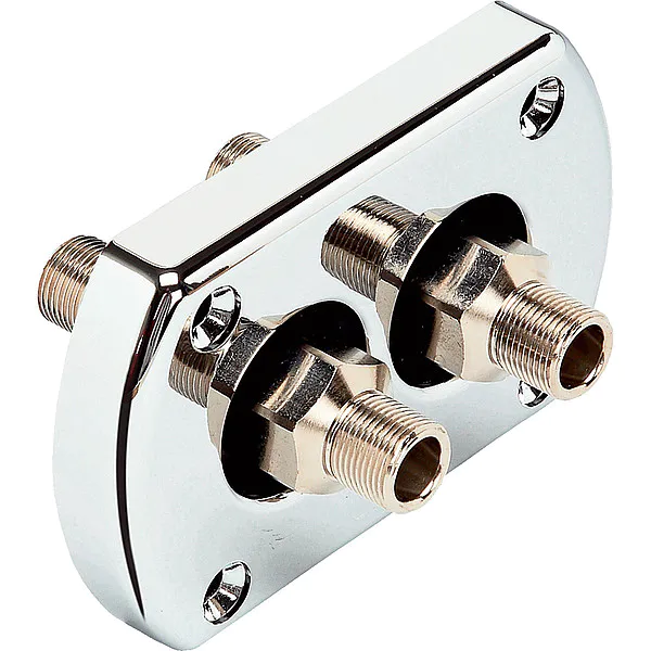 Hovedbilde Ultraflex forbindelsesflens R9 krom