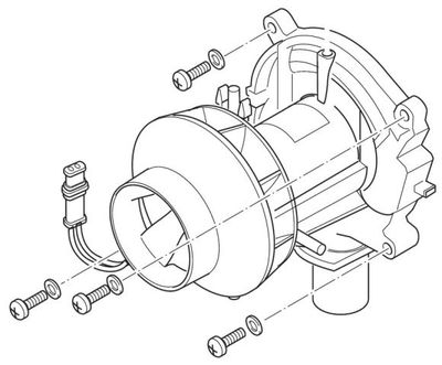 Eber viftemotor til Airtronic D2
