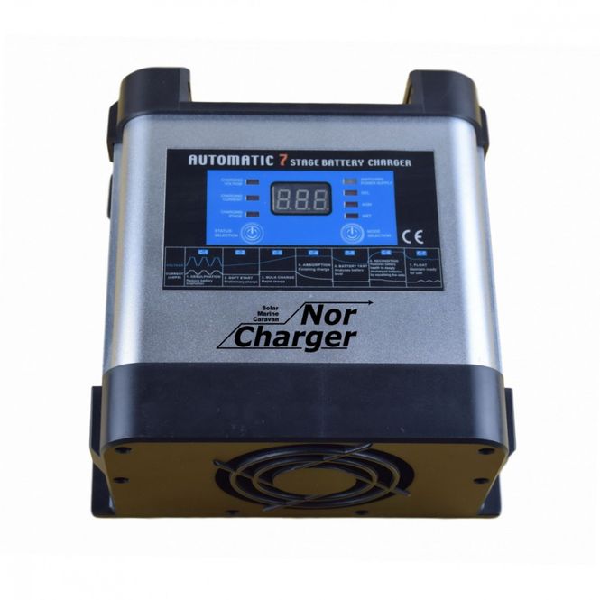 Hovedbilde NOR CHARGER Pro Serie Elektronisk Batterilader 12V 10A 2-kanaler