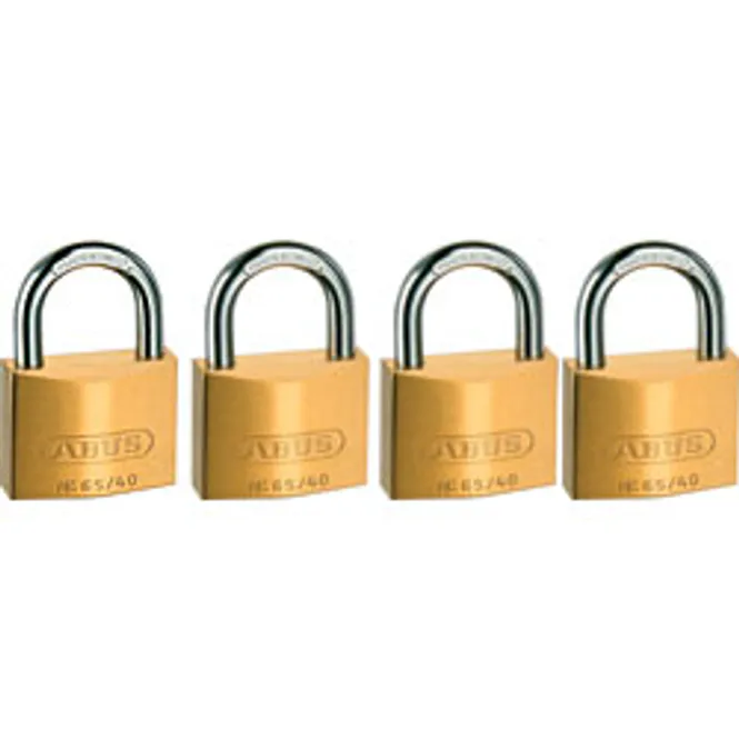 Hovedbilde Hengelås Abus 45, 4 stk, 30 mm