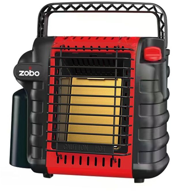 Hovedbilde Zobo Gass varmeovn m/skrukobling 2600W