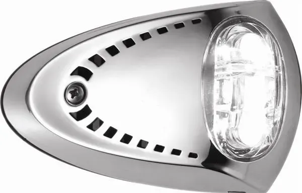 Hovedbilde Attwood Bauglys Chrome LED 5W, 12V