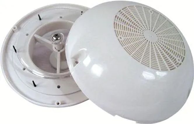 Hovedbilde Ventilator Hvit Plast Ø200mm