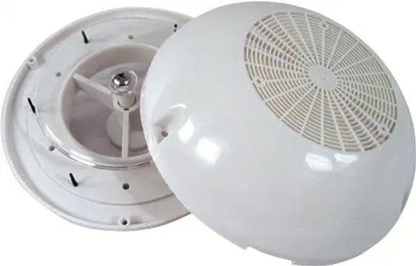 Hovedbilde Ventilator Hvit Plast Ø200mm