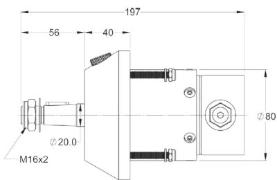 Multiflex Hydraulisk Styrepumpe LM-HP-16