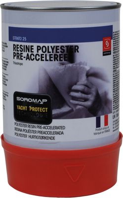 Soromap Strato 25 hurtigherdende polyester 0,75kg