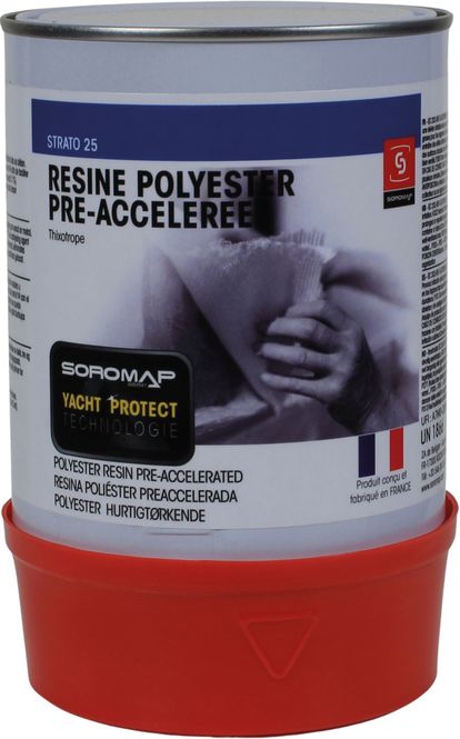 Hovedbilde Soromap Strato 25 hurtigherdende polyester 0,75kg