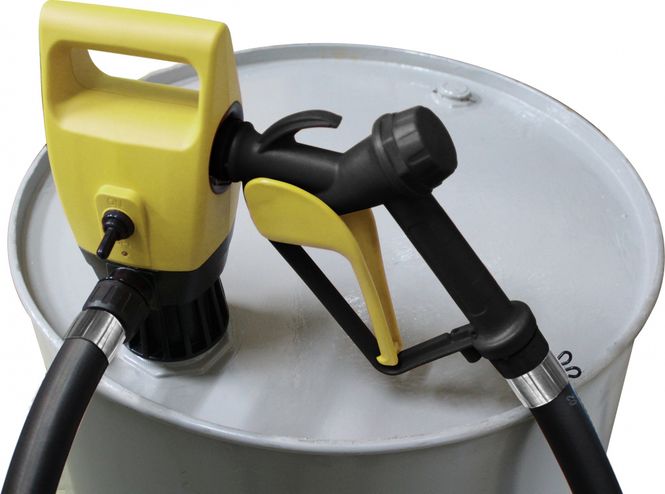 Hovedbilde  Pumpe for 205 liter/fat, elektrisk