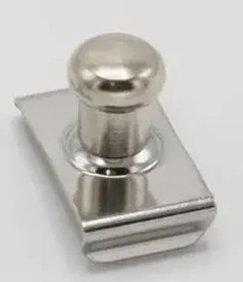 Kalesjeknapp Vindusklips 22mm 5stk
