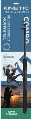 Kinetic Telemark CC teleskopstang m/snelle