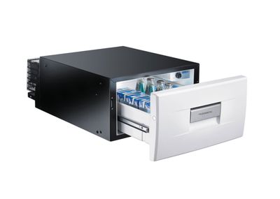 Dometic 30 liter CoolMatic kjøleskuff CD 30 12/24V Hvit front