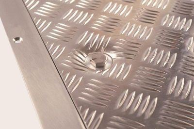 Aluminiumsluker firkantet 
