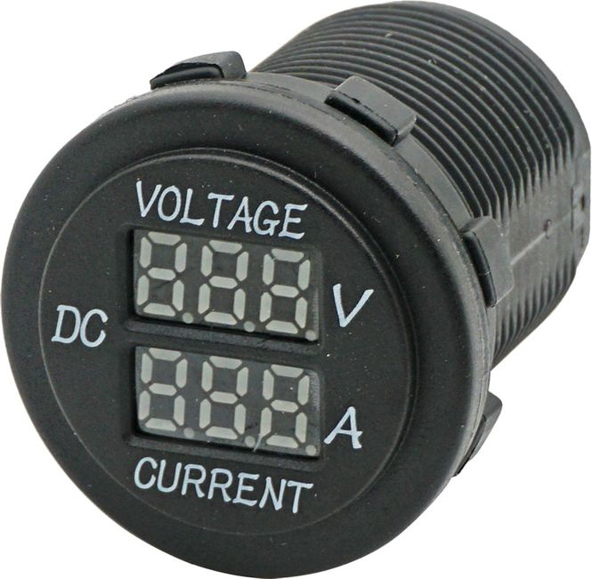 Hovedbilde Digital volt- og amperemeter