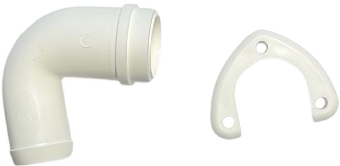 Hovedbilde Jabsco Port/Albue 22 mm, 90 grader (37075/275)