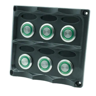 ProSupply Bryterpanel 6 Brytere