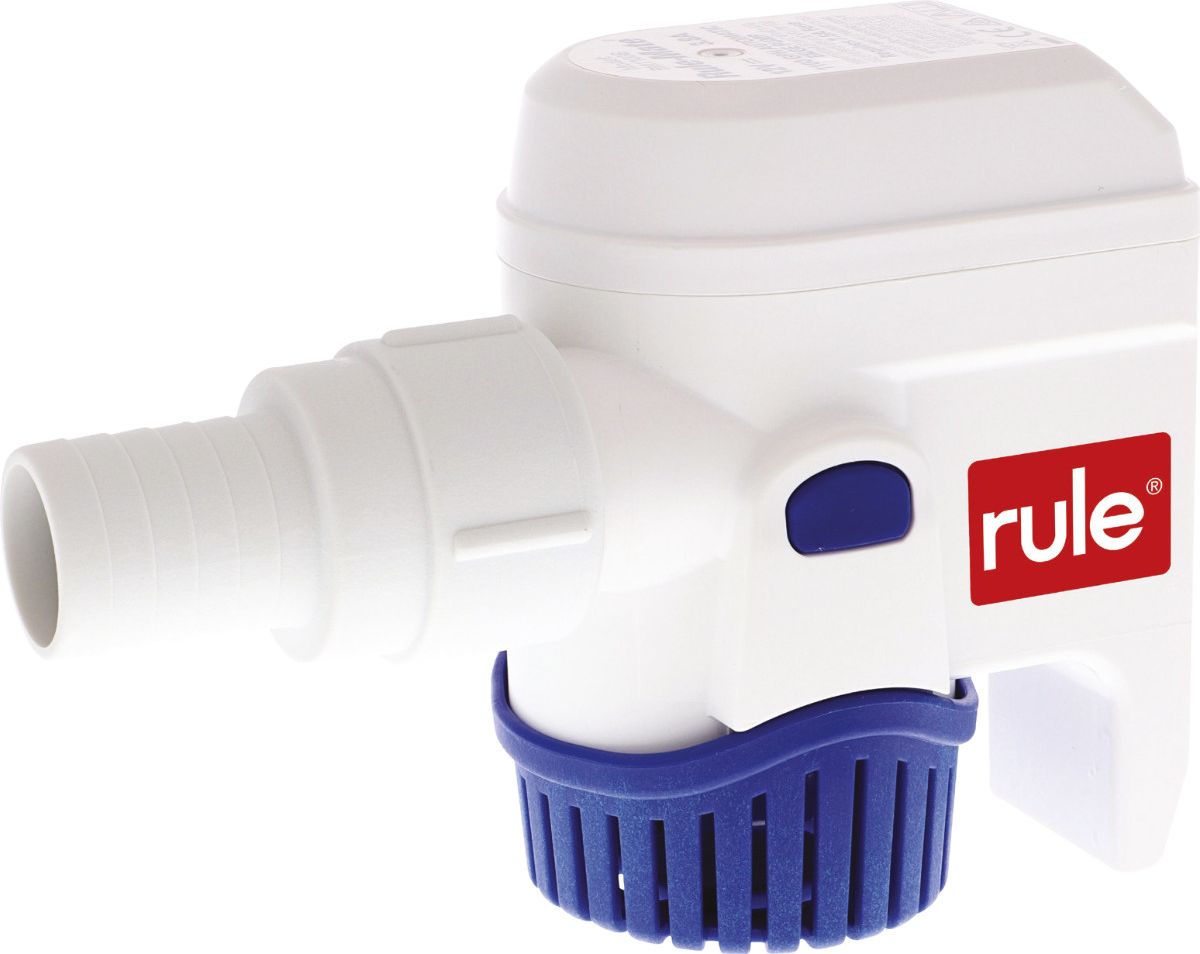 Rule Lensepumpe automatisk 500GPH 24 Volt