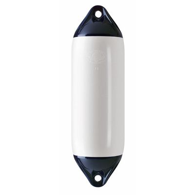 Polyform Fender F-serie hvit m/blå ender