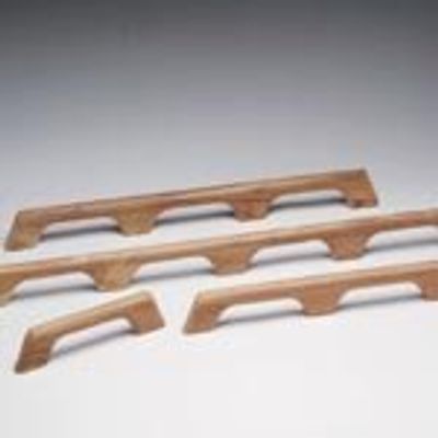 Teak Håndrekke 3 Hull