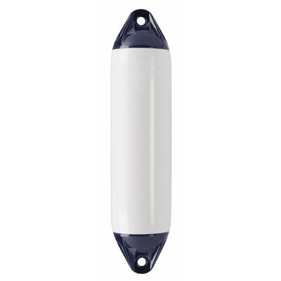 Polyform Fender F-serie hvit m/blå ender